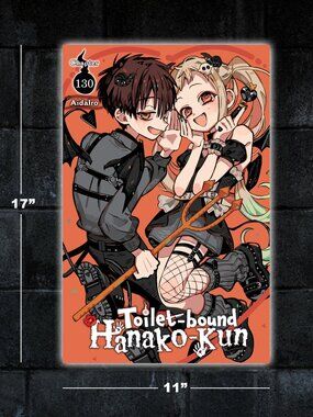 Toilet-Bound Hanako-Kun Ch 130 manga poster - 11x17 wall art print merch anime